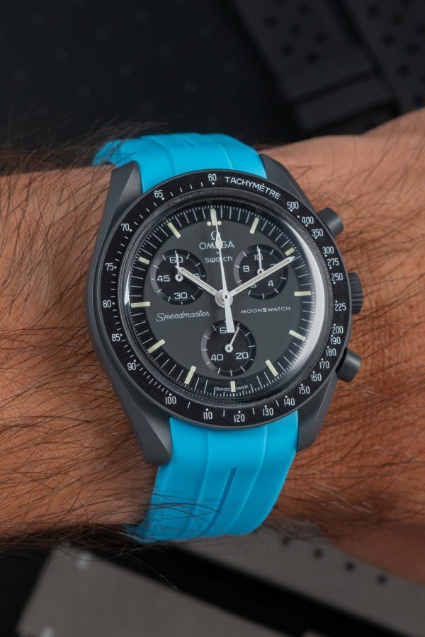 Light Blue Grand Prix ubber Strap