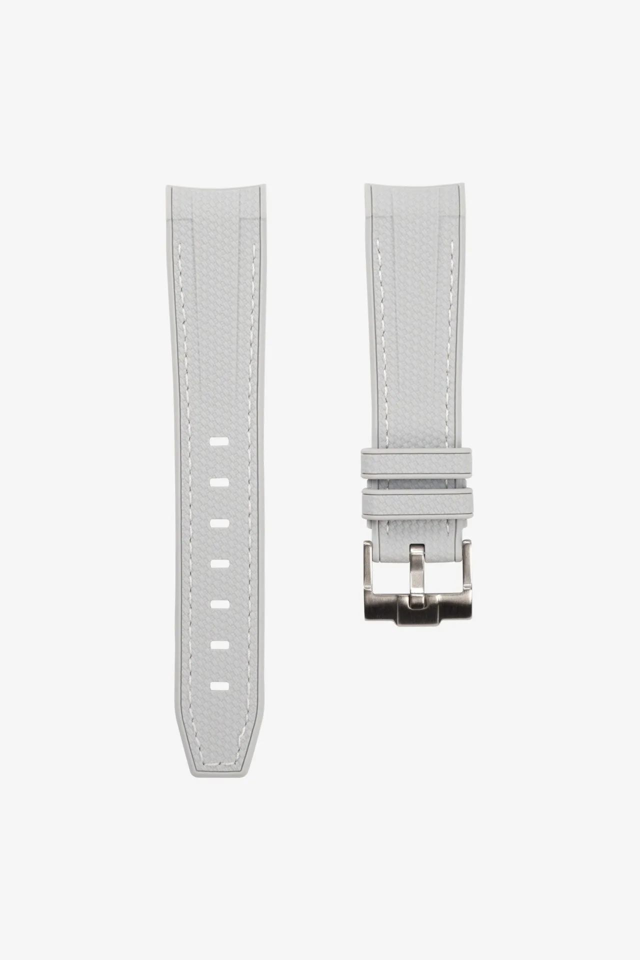 Rubber strap for Omega X Moonswatch - Monaco - Light Grey