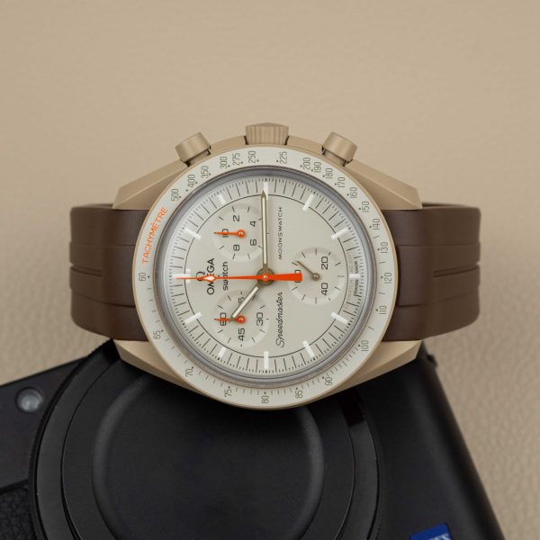 RUBBER-STRAP-FOR-OMEGA-X-SWATCH-MOONSWATCH-GRAND-PRIX-BROWN