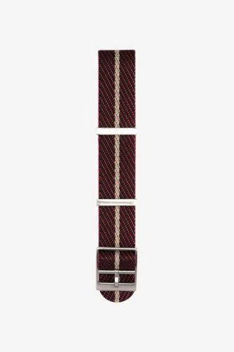 Red Nato strap with stripe