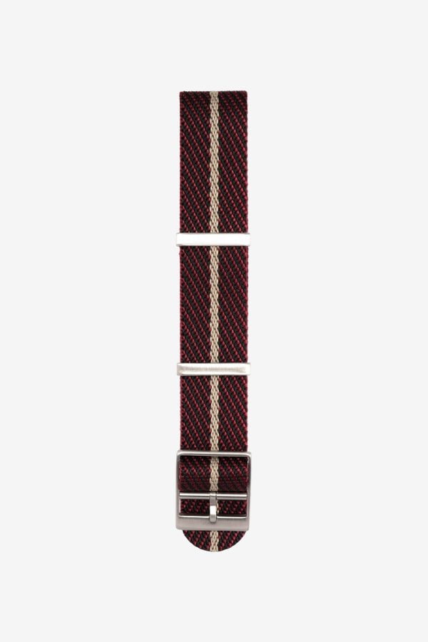 Red Nato strap with stripe