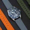 Tudor Black Bay 58 - Grey Straight End Rubber Watch Strap