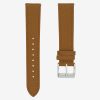 Light Brown Leather Watch Strap - Epsom